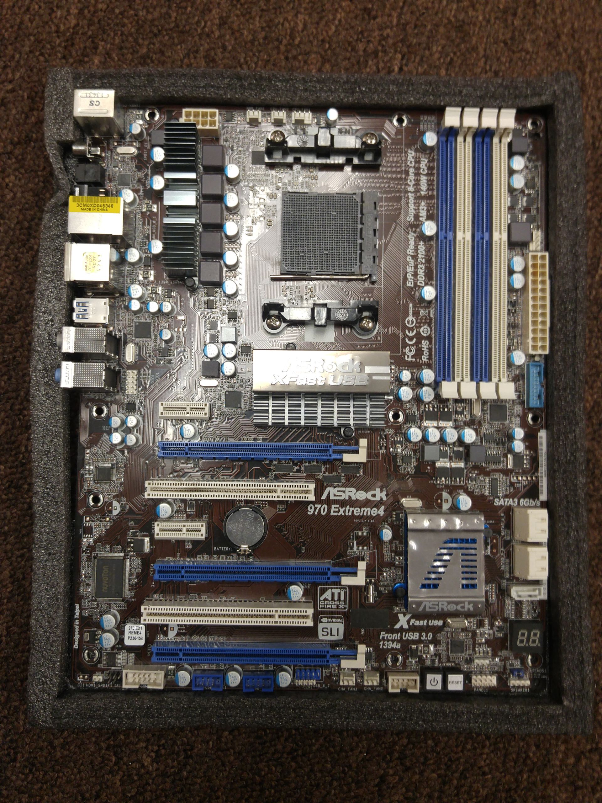ASRock 970 Extreme4 Socket AM3 970 ATX AMD Motherboard EBay